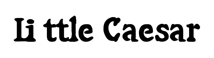 Little Caesar Font