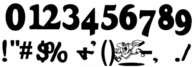 Little Caesar Font OTHER CHARS