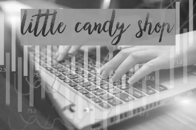 Little Candy Shop Font examples