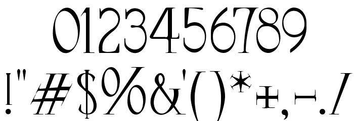 Little Carpenter Font OTHER CHARS