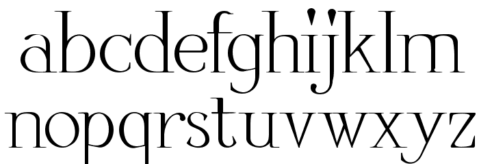 Little Carpenter Font LOWERCASE