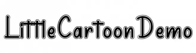 Little Cartoon Demo  Fuentes Gratis Descargar