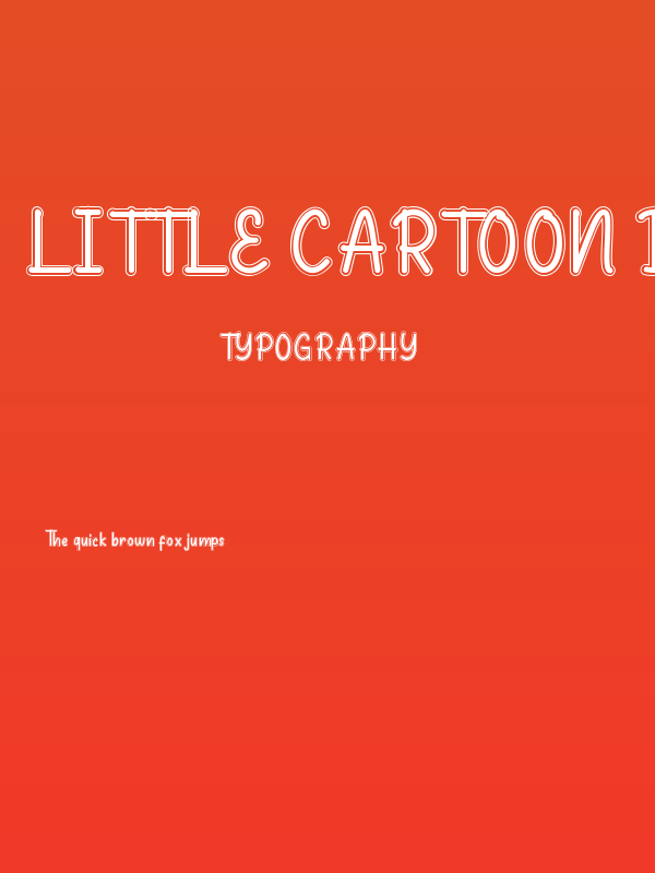 Little Cartoon Demo Poster