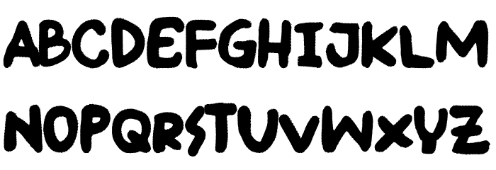 Little Caudillo Font LOWERCASE