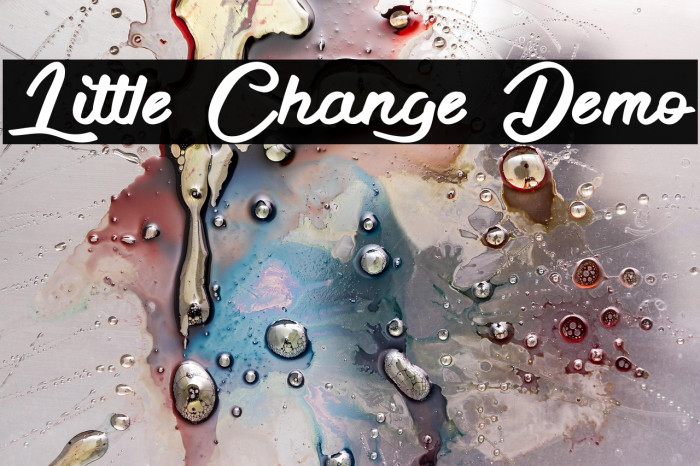 Little Change Demo Example 3