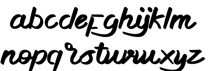 Little Change Demo Font LOWERCASE