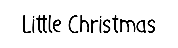 Little Christmas  لخطوط تنزيل