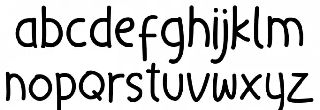 Little Christmas फ़ॉन्ट लोअरकेस