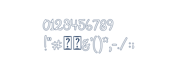 Little Clusters Outline Demo Other Characters