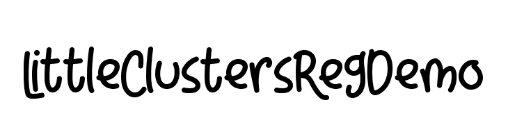 Little Clusters Reg Demo  免费字体下载