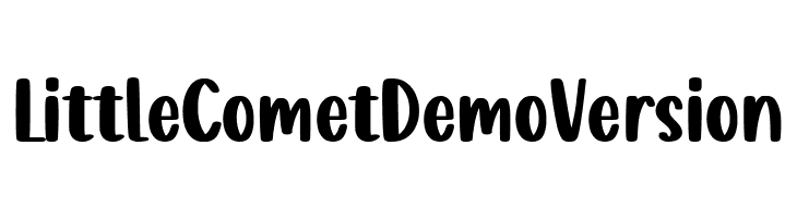 Little Comet Demo Version Caratteri