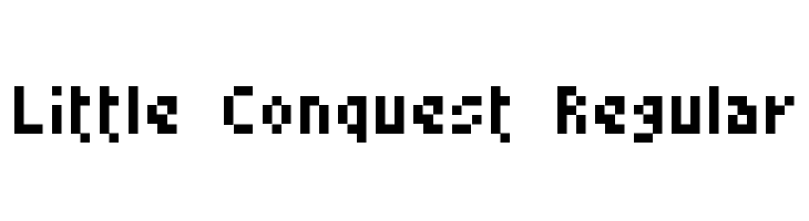 Little Conquest Regular 字体