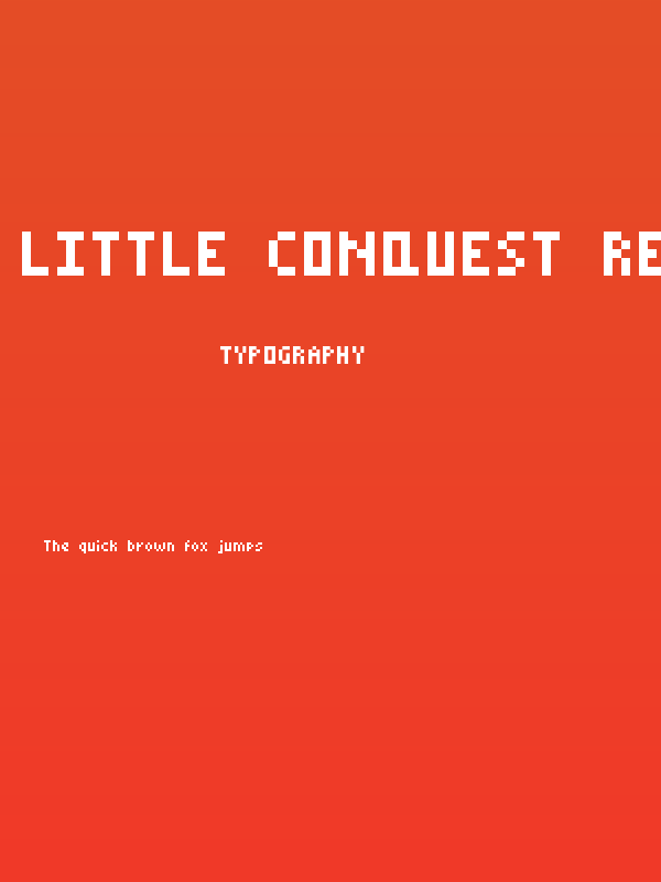 Little Conquest Regular Poster