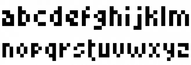 Little Conquest Regular Шрифта строчной