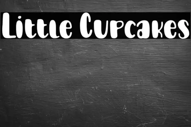 Little Cupcakes Font examples