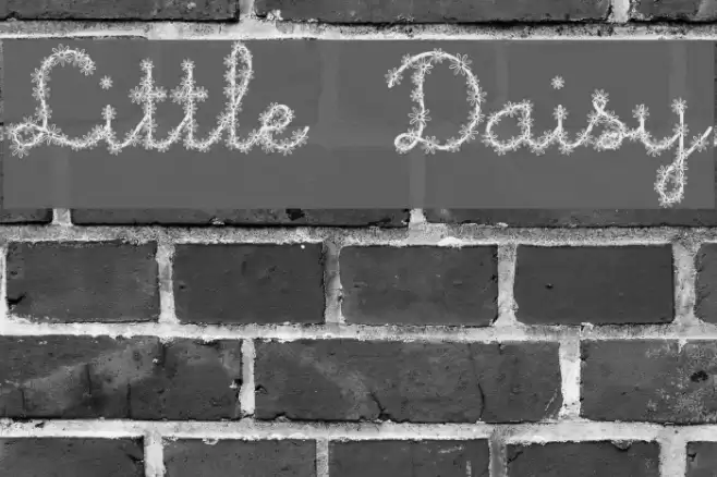 Little Daisy Font examples