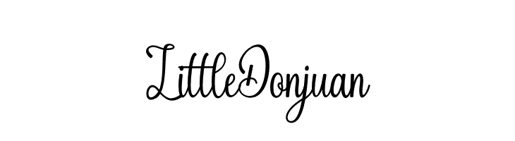 Little Donjuan  لخطوط تنزيل