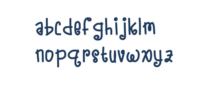 Little Dreams Demo Bold Lowercase