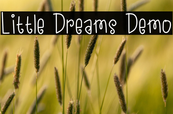 Little Dreams Demo Example 3