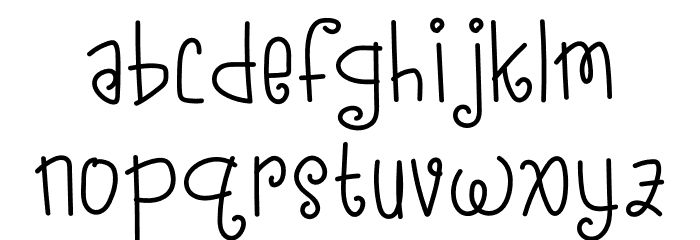 Little Dreams Demo Font LOWERCASE