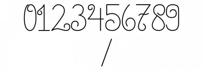 Little Edward Font OTHER CHARS