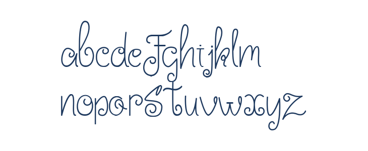 Little Edward Lowercase