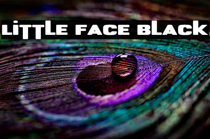 Little Face Black Example 1
