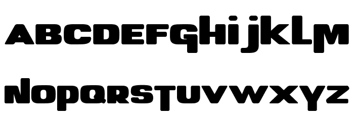 Little Face Black Font LOWERCASE