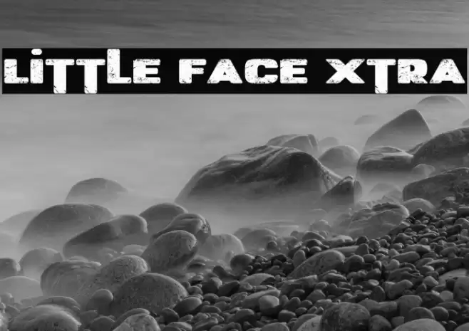 Little Face Xtra Font examples