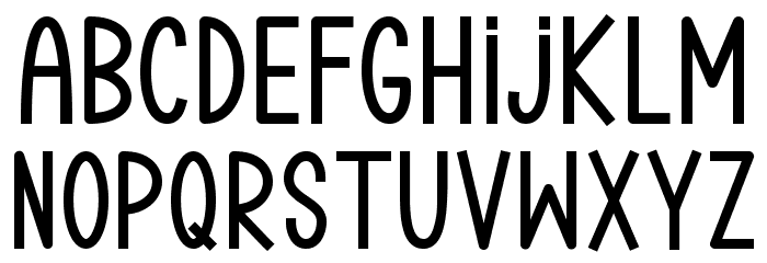 Little Family Font LOWERCASE