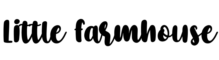 Little Farmhouse  Fuentes Gratis Descargar