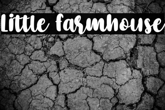 Little Farmhouse Font examples