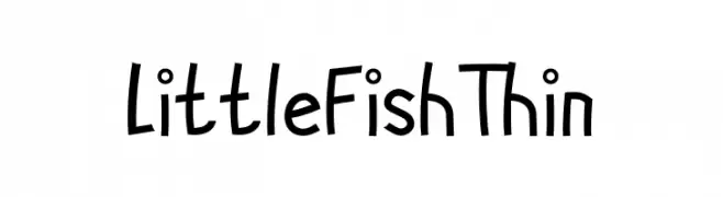 Little Fish Thin  baixar fontes gratis