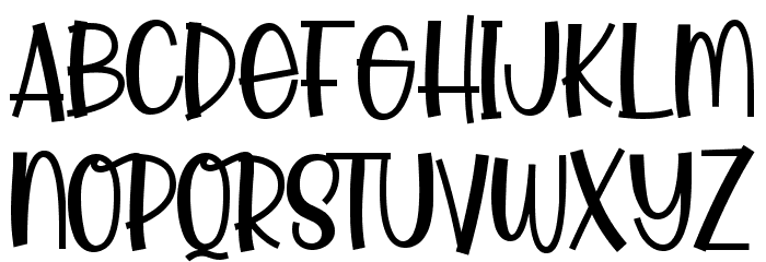 Little Foxie Font LOWERCASE