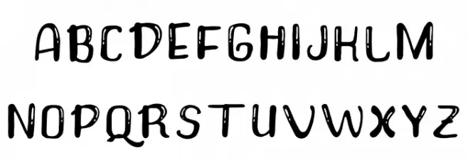 Little Funny फ़ॉन्ट लोअरकेस