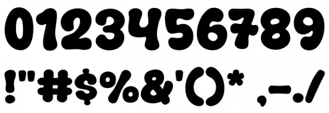 Little Hope Шрифта ДРУГИЕ символов