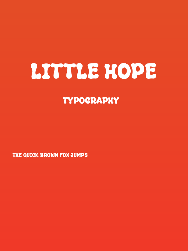 Little Hope Poster