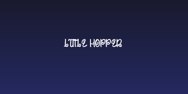Little Hopper Social Header