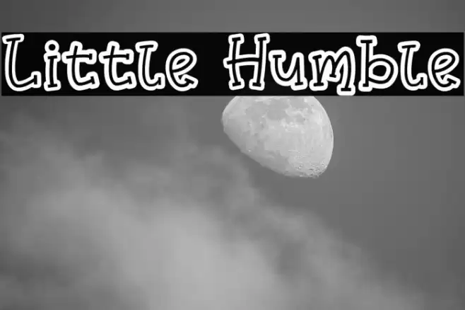 Little Humble Font examples