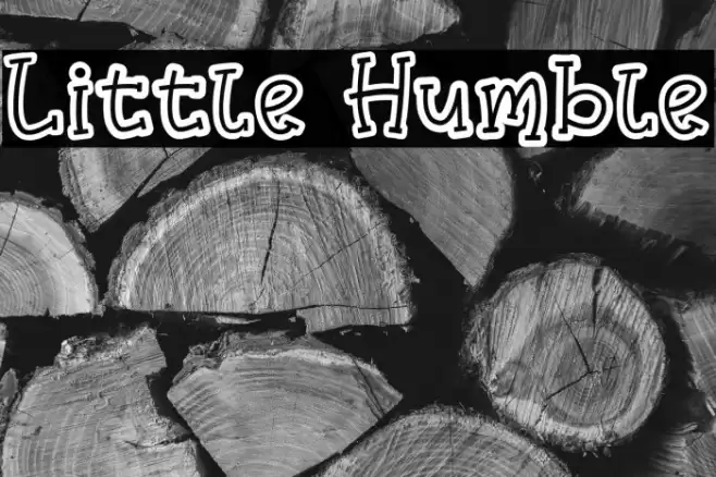 Little Humble Font examples