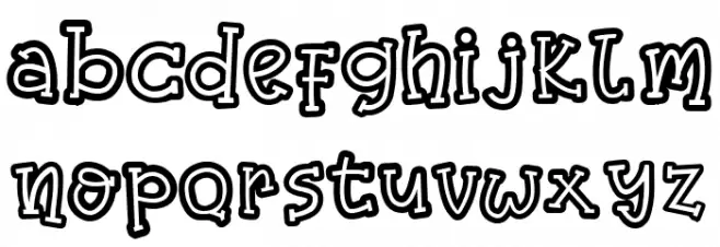 Little Humble خط أحرف صغيرة