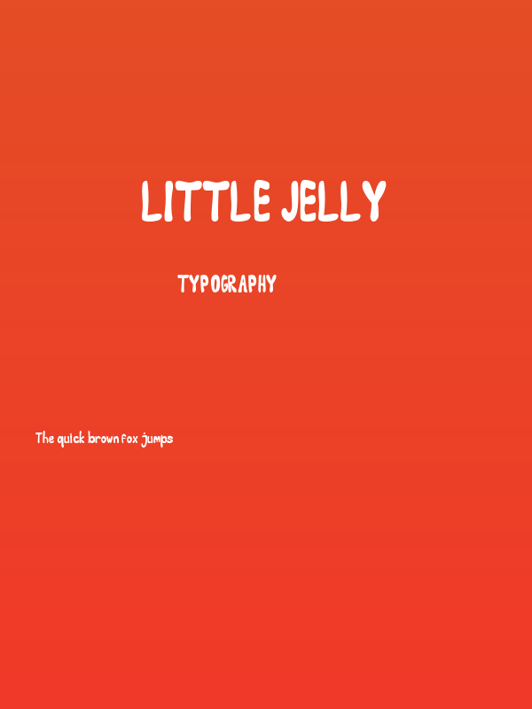 Little Jelly Poster