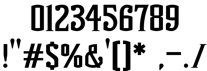Little John Font OTHER CHARS
