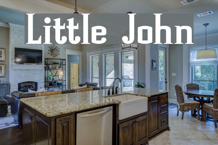 Little John Font examples