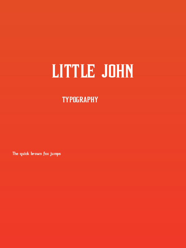Little John Poster