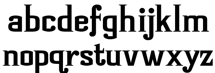Little John Font LOWERCASE