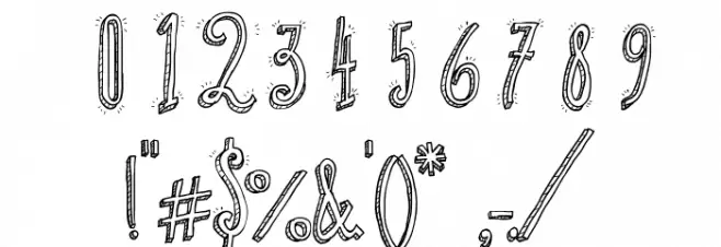 Little Kid Font OTHER CHARS