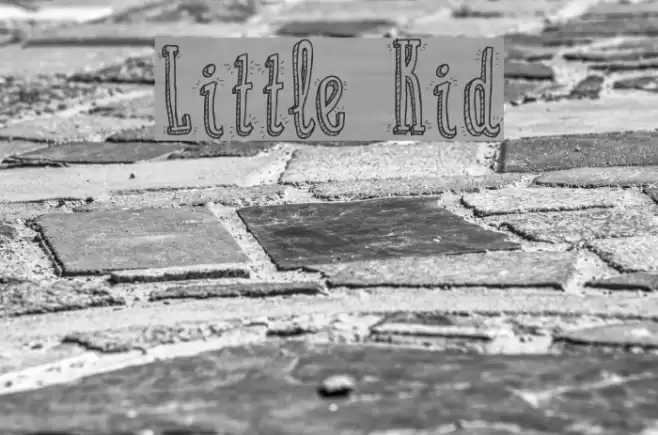 Little Kid Font examples