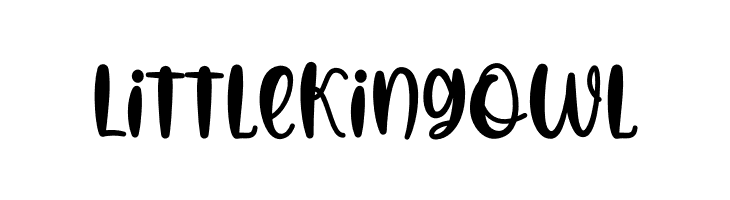 Little King Owl  Fuentes Gratis Descargar