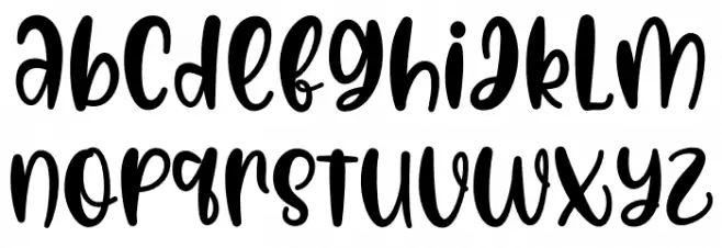 Little King Owl फ़ॉन्ट लोअरकेस